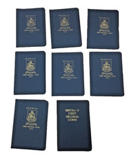 Bermuda First Decimal 1970 Coin Set Joblot Of 40 Britain 1971 Coin Set Encased
