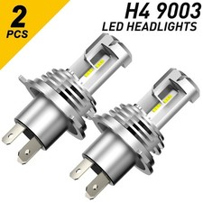 2X AUXITO H4 9003 LED High Low Beam Headlight Bulbs 6500K Super Bright 200W Sets
