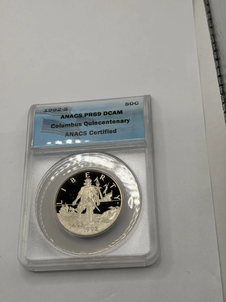ドミニカ共和国 銀貨 1492 1992 コロンブス 1992-P Columbus, DCAM