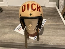 ORIGINAL LATE 1950S EARLY 60S BELL 500 TX AUTO MOTORCYCLE RACING HELMET