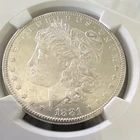 New Listing1881-S Morgan Silver Dollar $1 San Francisco Mint NGC MS64 Business Strike