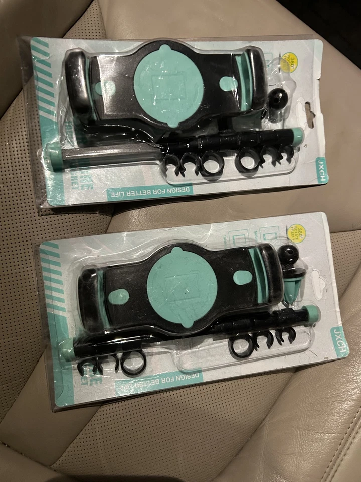 2 PACK Car Backseat Tablet Headrest Holder for Android and iPad / Cellphones - Image 4 of 4