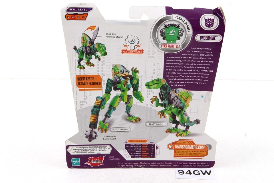 Undermine Sealed MISB MOSC Scout Cybertron Transformers - Image 2 of 3