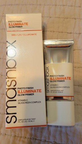 Smashbox Photo Finish Illuminate Glow Primer, Full Size 1oz/30ml, New With Box - Picture 1 of 4