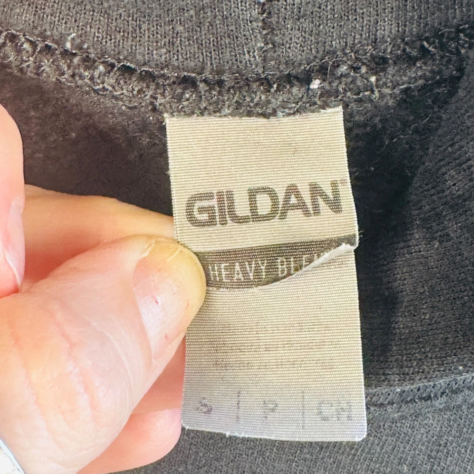 Sudadera con Capucha Muddy Apparel Lets Bang Gráfica Para Hombre Pequeña Negra Amarilla Pistolas Militares Foto 3 de 4