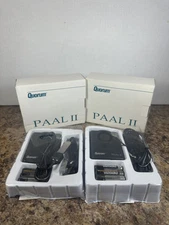 Quorum PAAL II Personal Attack Security Alarm Siren +Flashing Light lot Of 2