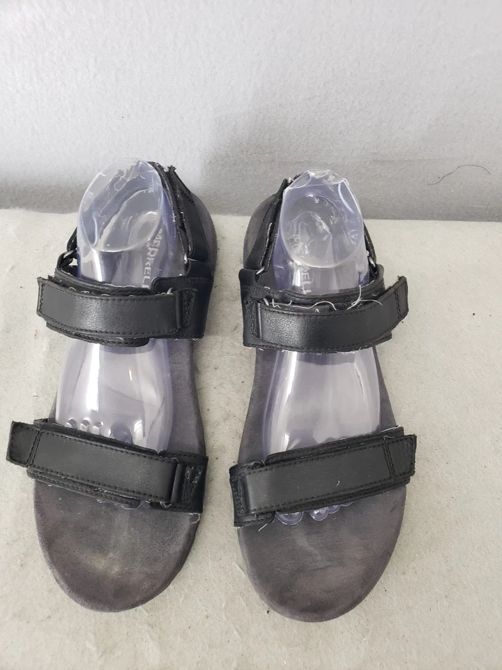 Merrell Hombres Sandalias 10 Negras Gancho Ajustable Confort Lazo Correas Calzado Zapatos Foto 3 de 4
