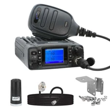 Rugged Radios RKL-GMR25 GMR25 Waterproof GMRS Mobile Radio with Stealth Antenna