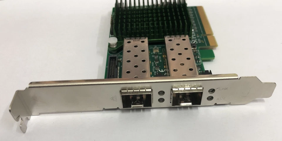 Supermicro AOC-STGN-I2S Dual Port 10GbE SFP+ PCIe 2.0 x8 x520 82599 - Image 4 of 4