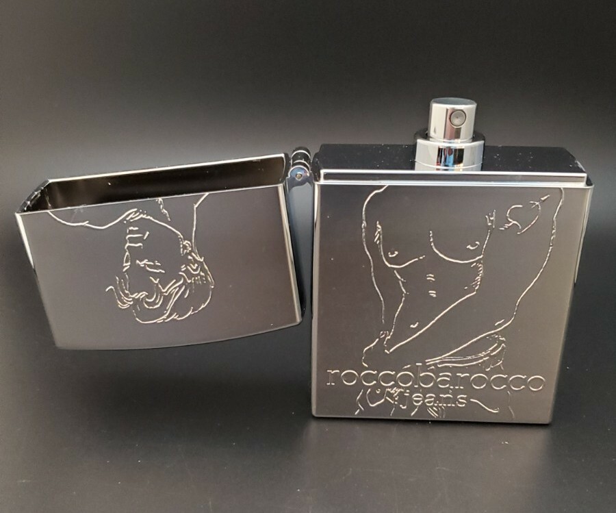 RoccoBarocco SILVER JEANS for MEN Eau de Toilette EDT Spray