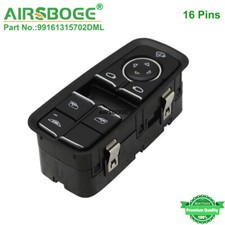 Driver Power Window Switch Wpower Folding For Porsche 911 12-19 99161315702dml