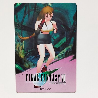 1996年製カードダスFINAL FANTASY VII ティファ・ロックハート s-l400.jpg