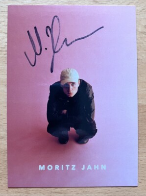 Moritz Jahn AK Schauspieler Autogrammkarte original handsigniert