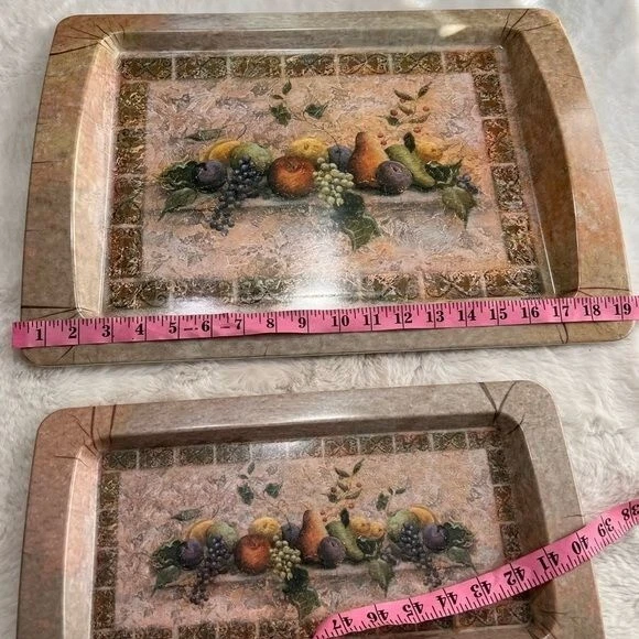 Tuscan Palette Pimpernel Melamine Sand Tray set - Image 4 of 4