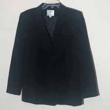 Collections For Le Suit Womens Blazer Jacket Size 12 Black