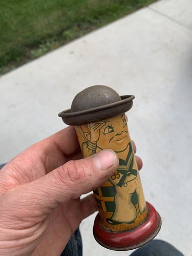 VINTAGE Sailor Life Saver TIN LITHO BANK BEAUTIFUL! 1940s - Picture 7 of 10