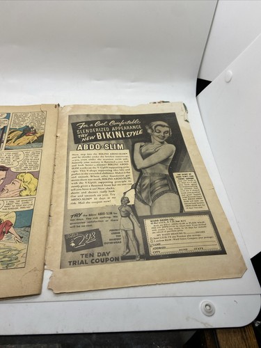 Diary Secrets #30 escasa portada de Matt Baker Edad de Oro cómic de San Juan 1955 - Imagen 21 de 24