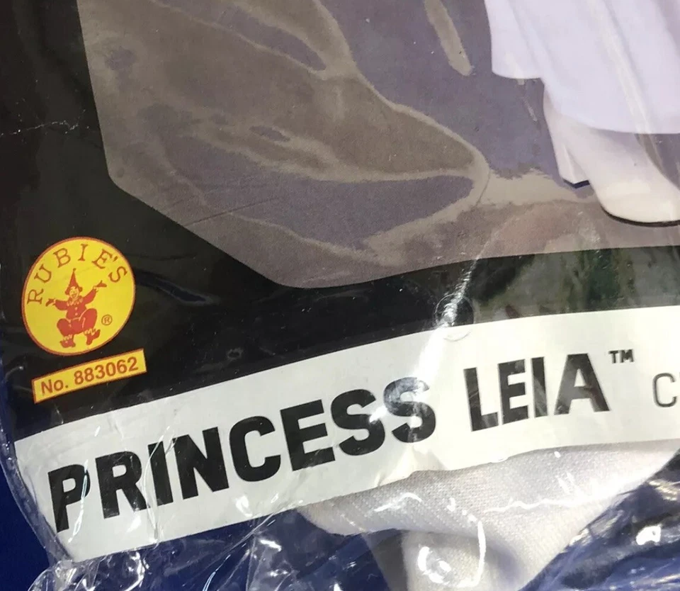 Disney Rubie’s Star Wars Niños Jóvenes Grande Princesa Leia Disfraz y Diadema Leia!! Foto 2 de 4