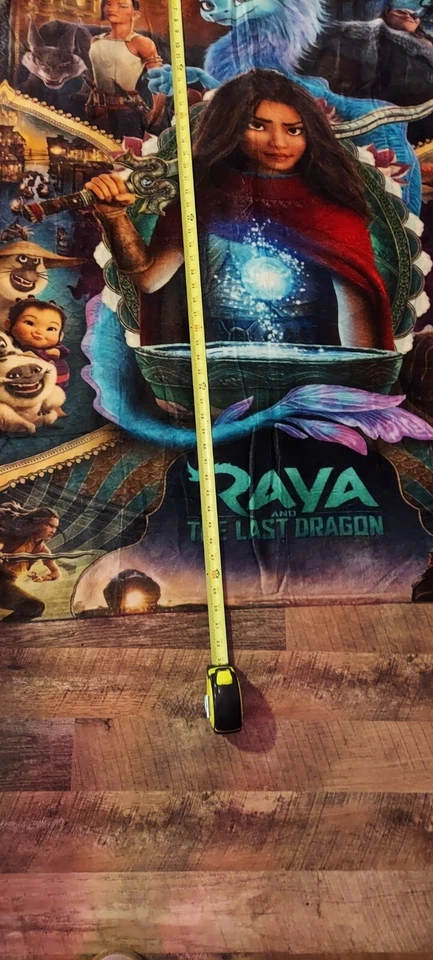 "Manta Raya y el último dragón manta suave impresa 50x38"""  Foto 2 de 4