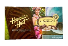 Hawaiian Host Chocolate AlohaMacs Milk Chocolate 5oz 141g 10pieces Box NEW