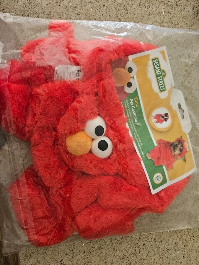 Elmo dog clearance costume