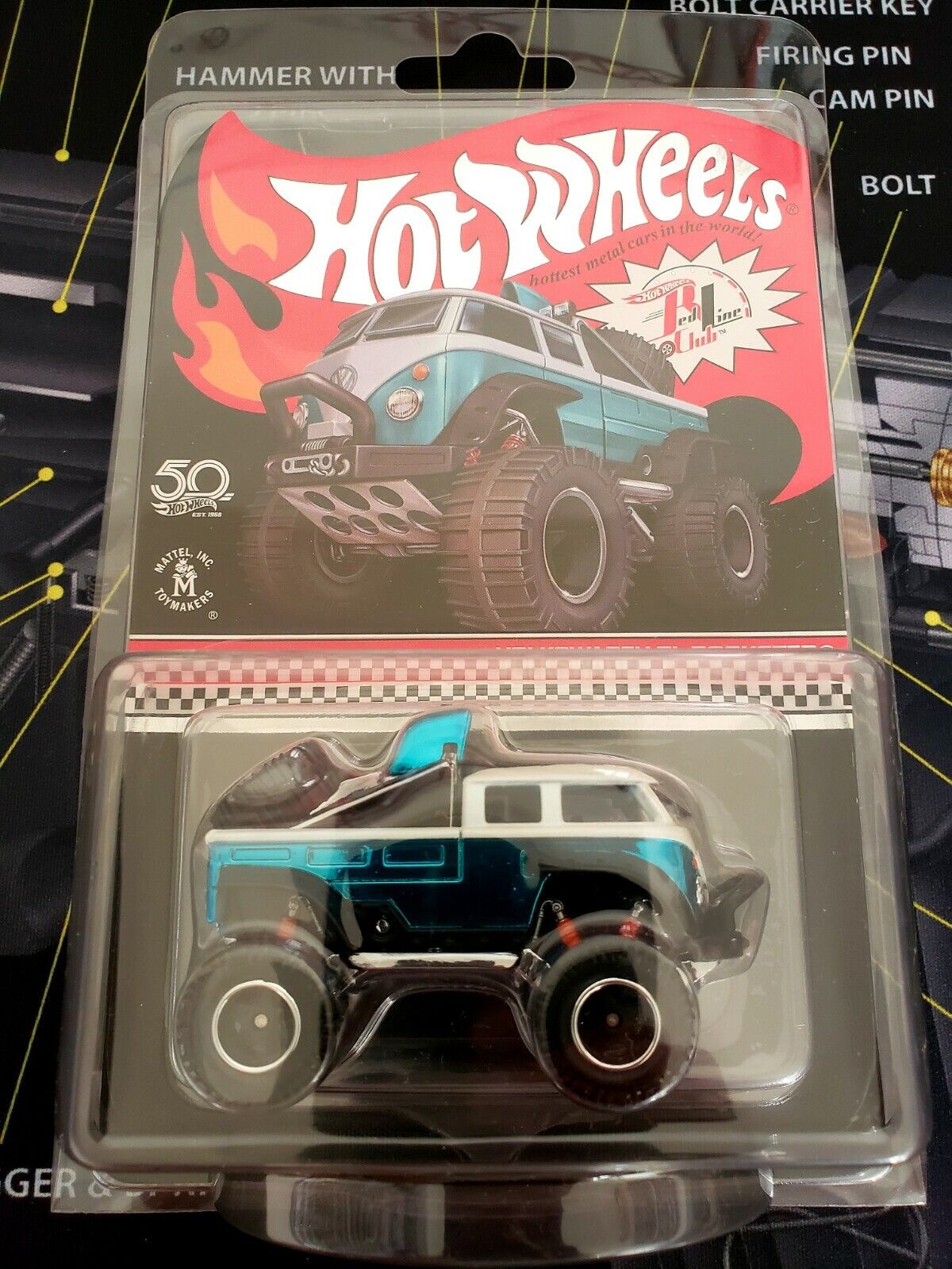 Hot Wheels RLC Volkswagen T1 Rockster Mint Card #1554