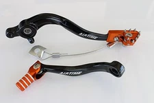 NEW FORGED CNC REAR BRAKE PEDAL & GEAR LEVER KTM 450SXF (2017-2020) OR6706