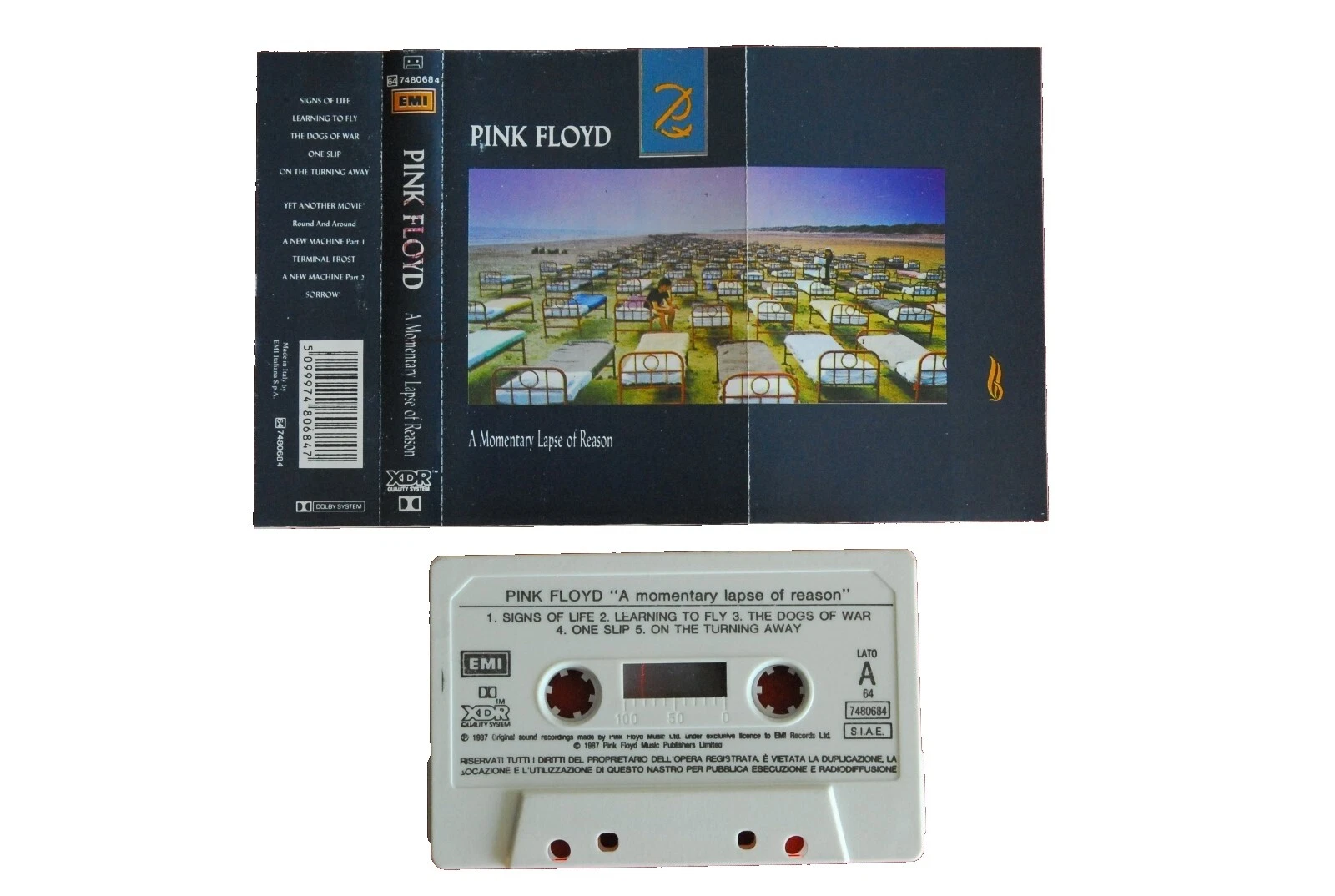 Pink Floyd Very Good (VG) Case Excellent (EX) Condition Music Cassettes