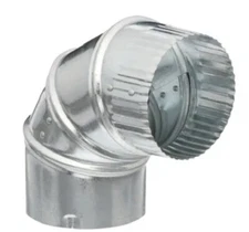 GAF Master Flow 7 in. 90 Degree Adjustable Elbow Duct 1290E70BG Pack of 24