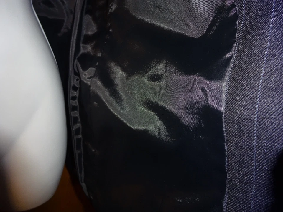 BLAZER MUJER BRIGGS GRIS 100% LANA TALLA 10 PETITE Foto 4 de 4