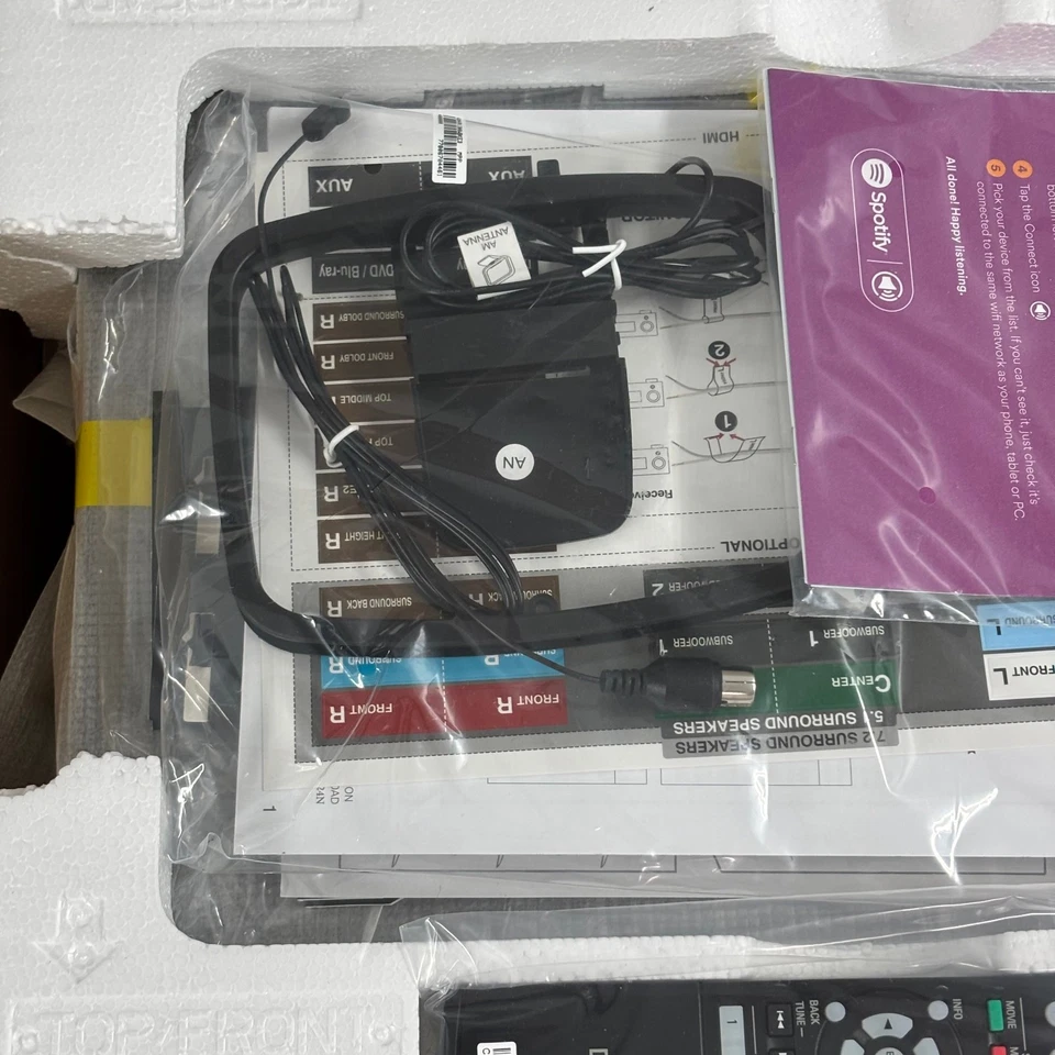 Denon AVR-X1300W 7.2 Ch AV Receiver – 4K Wi-Fi Bluetooth Dolby Atmos DTS:X - NEW - Image 4 of 4