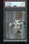 Tom Brady Rookie 2000 Fleer Metal #267 Patriots RC Card NFL PSA 8