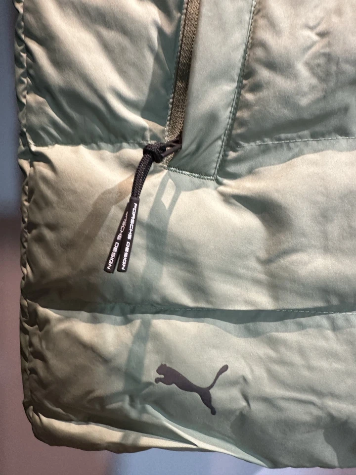 Porsche Design Light Packable Vest - Dusty Green. Men's Large 538085 23 - Image 4 of 4