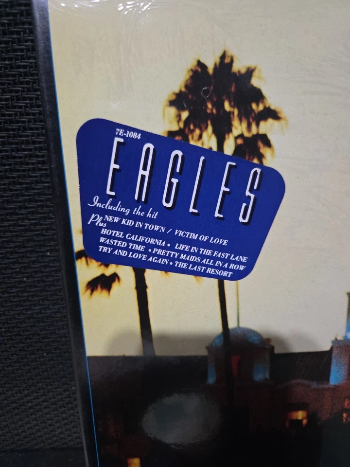 Eagles Hotel California Lp Vinyl 1976 1st Press Shrink/Insert/Hype NM- Foto 3 de 4