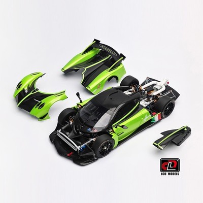 LCD MODELS LCD18012-GR 1:18 PAGANI HUAYRA R (GREEN) DIECAST