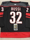 JSA COA BRANDON BUSSI Signed Autographed Carolina Hurricanes Hockey Jersey