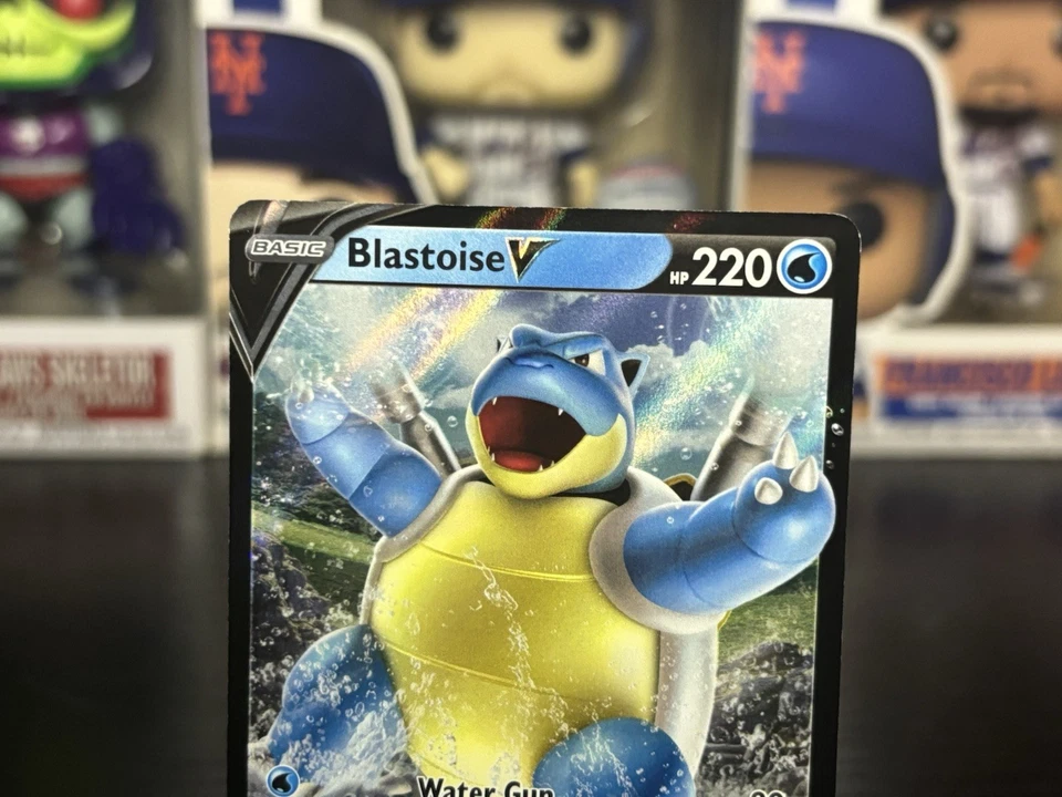 Pokemon TCG Sword & Shield Black Star Promo - Blastoise V #SWSH101 Promo Card - Image 2 of 4