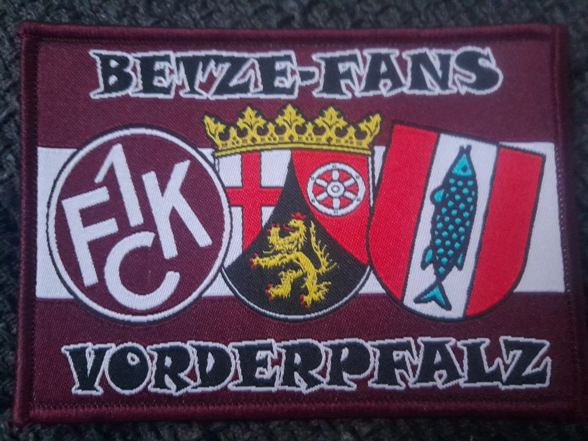 Aufnäher/Patch 1. FC Kaiserslautern, D = 8 cm
