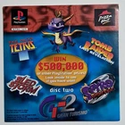 Sony Playstation PS1 Pizza Hut Demo Disc 2 Tetris Spyro Gran Turismo NOS Sealed