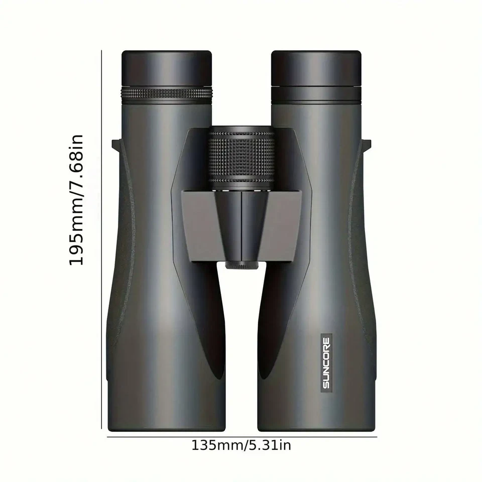 HD 12x52 Binoculars for Adults with Phone Adapter for Bird Watching Hunting - Image 2 of 4
