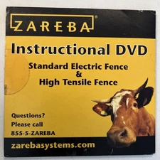 ZAREBA Standard Electric Fence & HighTensile Fence Instructional Dvd ￼