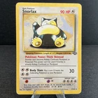 Snorlax 27/64 Jungle Rare Non-Holo Vintage WOTC Pokemon TCG Card