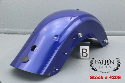 #ad NO DENT 2019 Harley Road Glide Back Rear Fender BLUE MAX #4206 $79.99