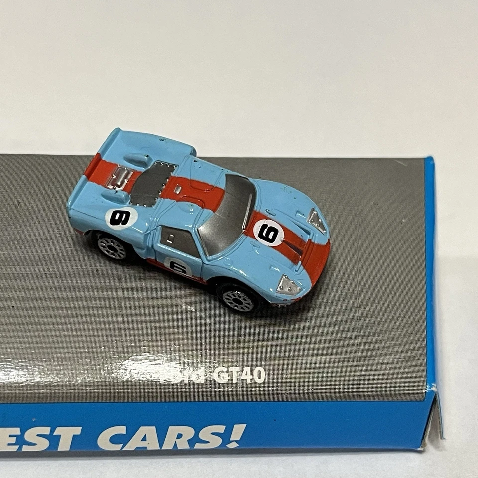 1995 Micro Machines #75108 The Coolest Cars! ‘56 Corvette & Ford GT40 on Insert - Image 2 of 4