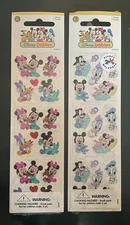 Vintage Sandylion Disney Babies Stickers 2 Holographic Sheets Mickey Minnie New