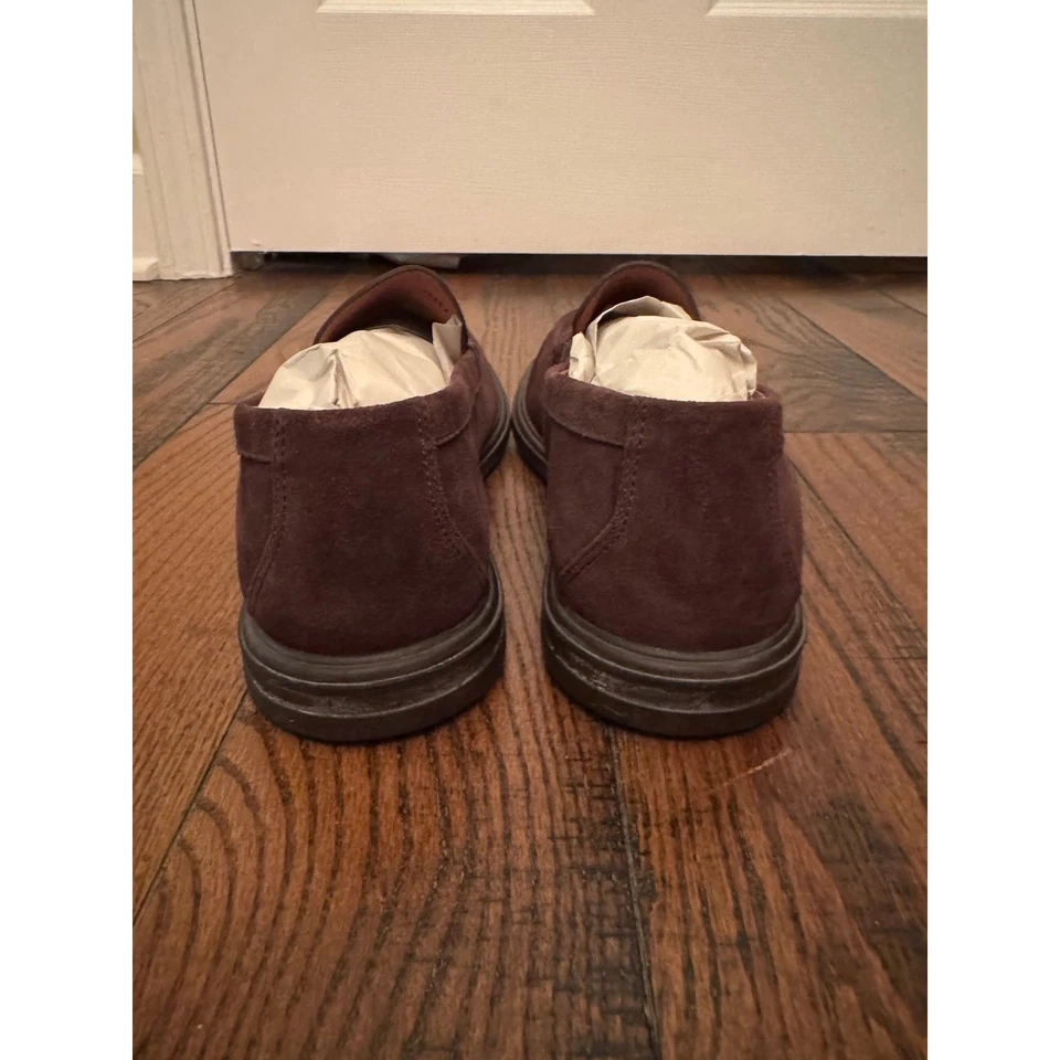 Peter Millar Crafted Venetian Suede Leather Loafer Espresso - Image 3 of 4