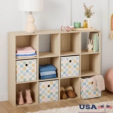 12 Cube Storage Organizer Shelving Unit Modern Home Office Display Furniture New