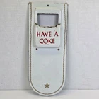 Vintage 1950s Coca-Cola Metal Calendar Holder Sign – "Have a Coke"