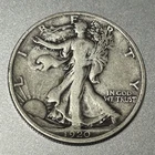 1920 D Walking Liberty Silver Half Dollar 50C | Walker Coin - 90% Silver