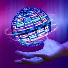 Flying Boomerang Ball with LED Lights - Fly Orb Magic Hover Drone - Fidget Toy